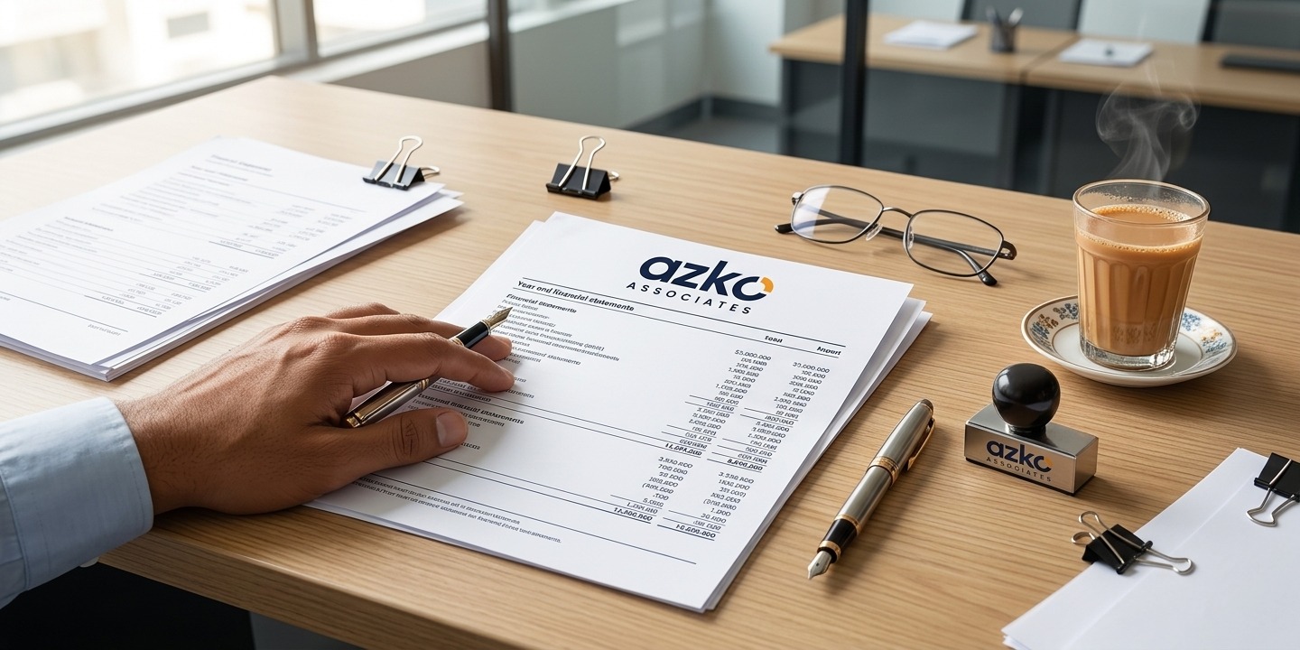 Bookkeeping records arranged for review